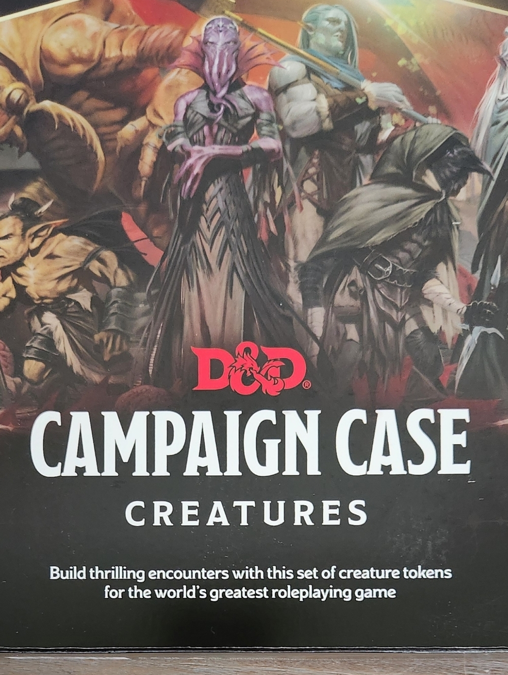 ⚔️ D&D Campaign Case: Creatures Premium Token Set 64 Weighted Discs 150+ Clings - Picture 7 of 8